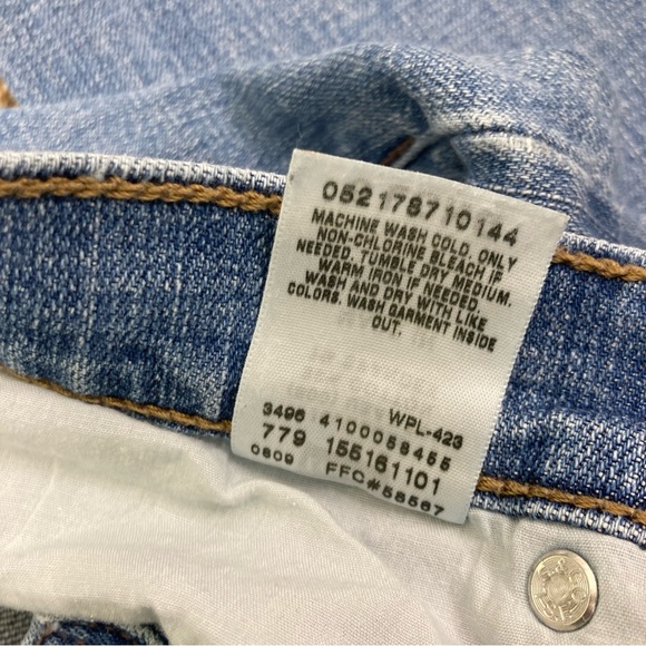 Levi's 515 Boot Cut Jeans Women's Size 6 Long Mid Rise - Picture 5 of 13